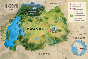 Kwita Izina Map