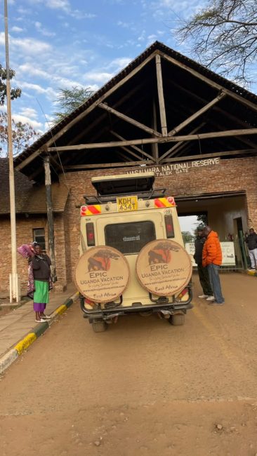 Gates in maasai mara