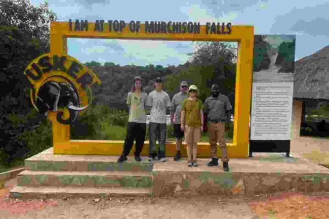 top of falls